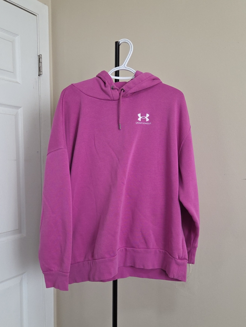 Under Armour Women's Pink Hoodie Sweatshirt
